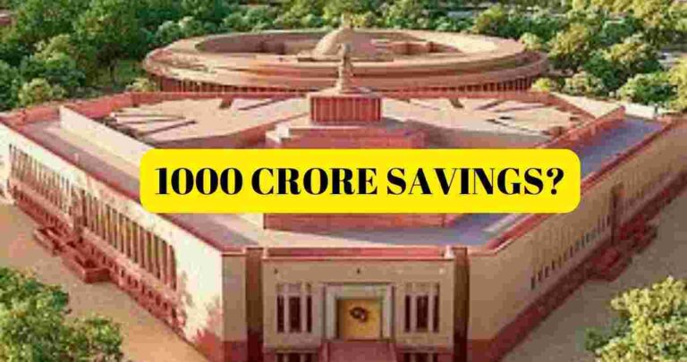 Will New Parliament 1000 Crores